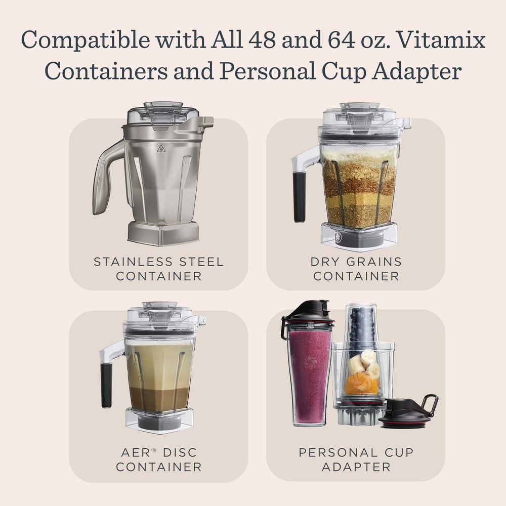 Vitamix VX1 boxed packaging with warranty card indicating five-year limited coverage