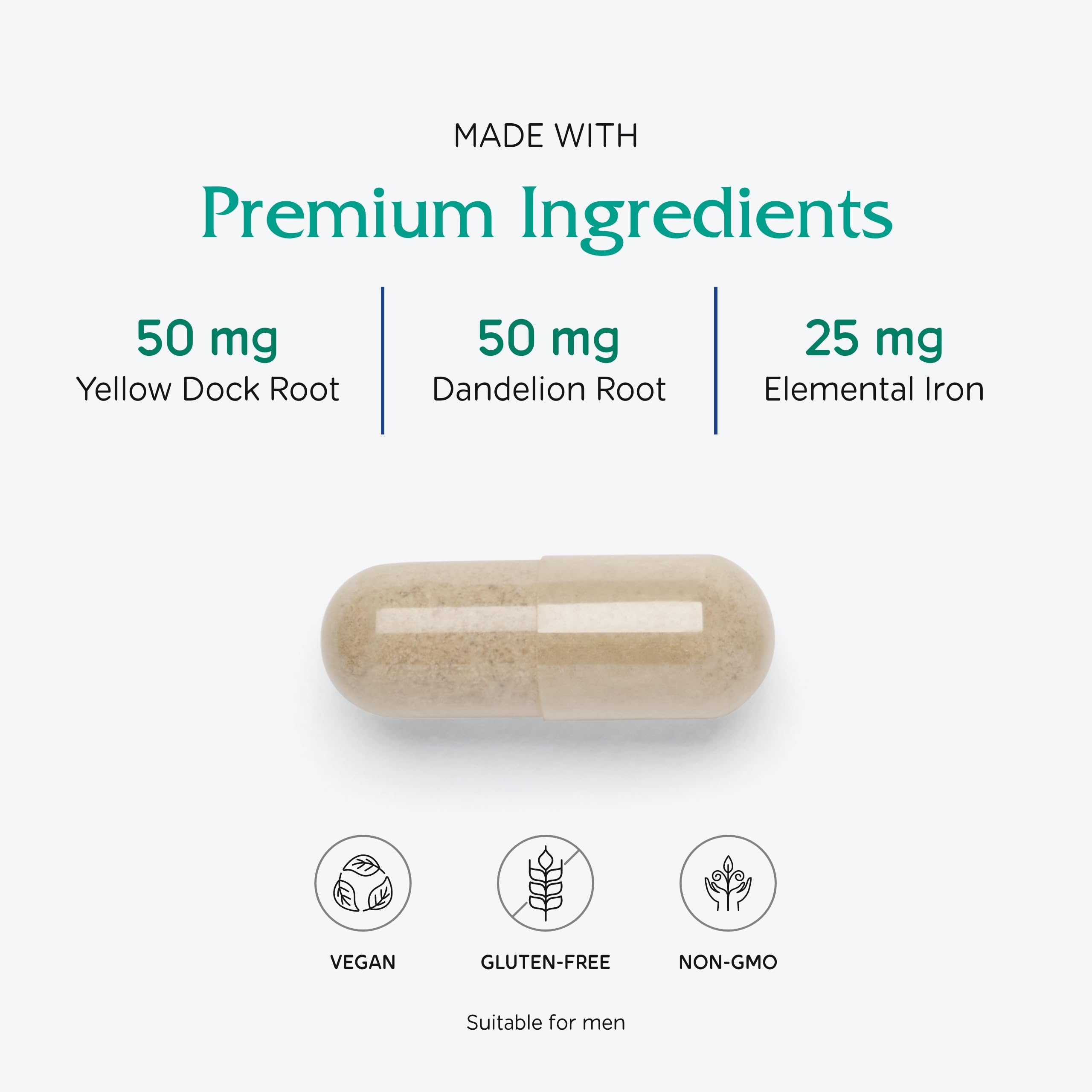 Vitanica etiqueta cercana mostrando ingredientes y apoyo hematológico