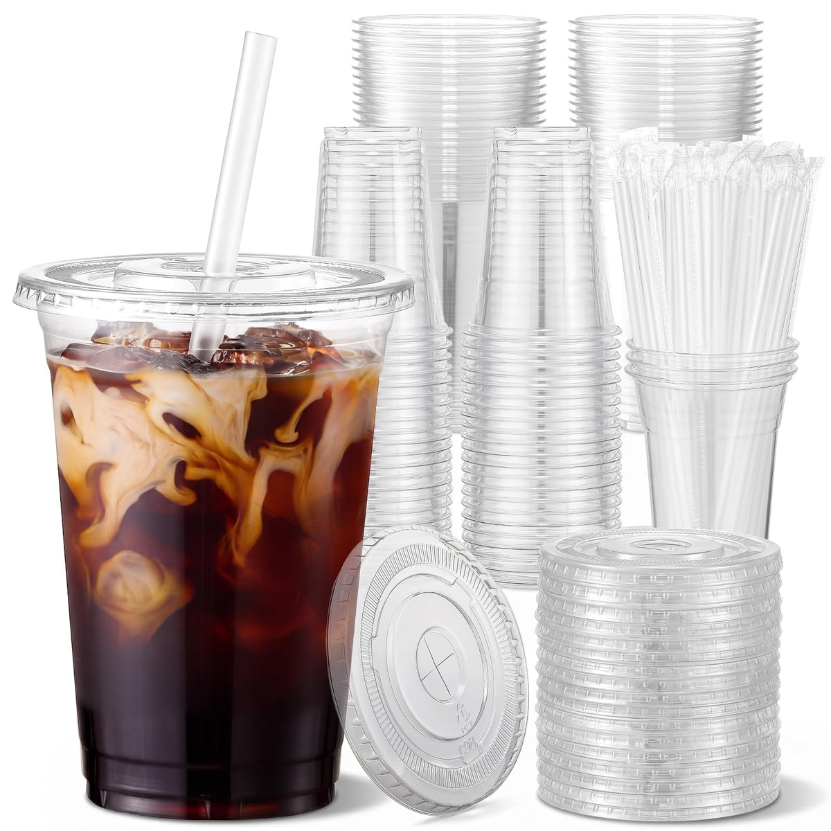 VITEVER vaso 16oz visto de frente muestra claridad y elegancia