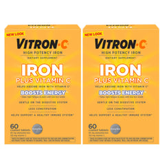 Vitron-C vista frontal del empaque mostrando el producto y beneficios