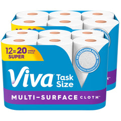 Viva frente del paquete multi-surface mostrando rollos y cantidad, conveniencia