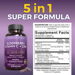 Viva Naturals cápsulas sobre superficie que facilitan la toma