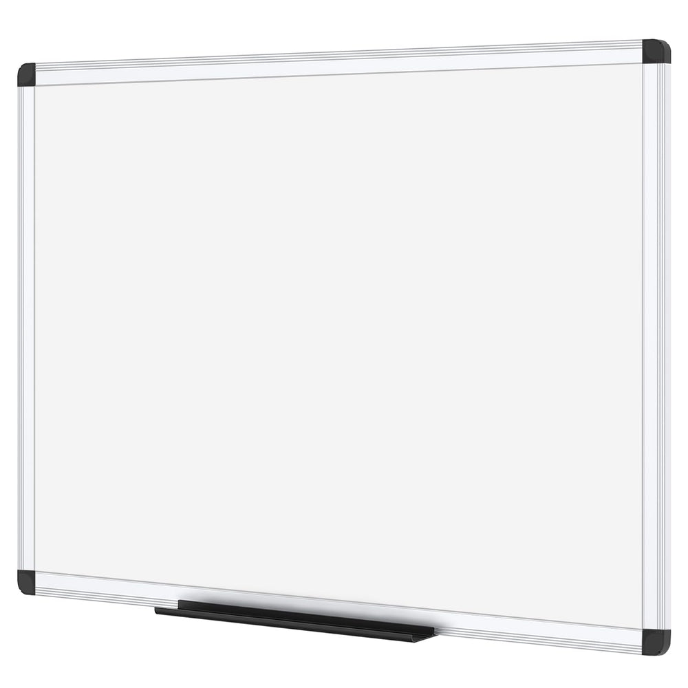 VIZ-PRO vista frontal con marco de aluminio y área de escritura clara, ideal para organización
