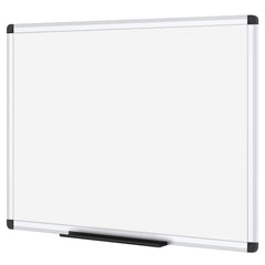 VIZ-PRO vista frontal con marco de aluminio y área de escritura clara, ideal para organización