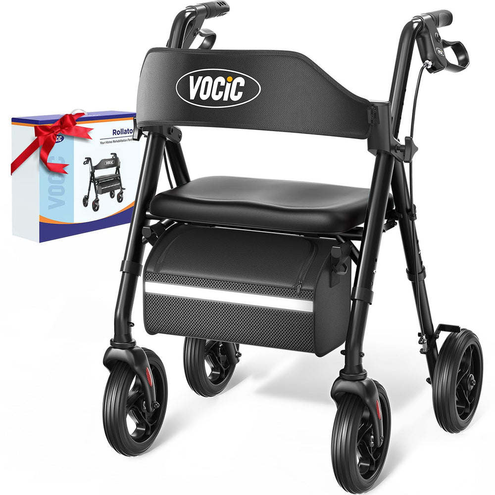 VOCIC vista frontal del rollator Z21 mostrando estructura estable y robusta