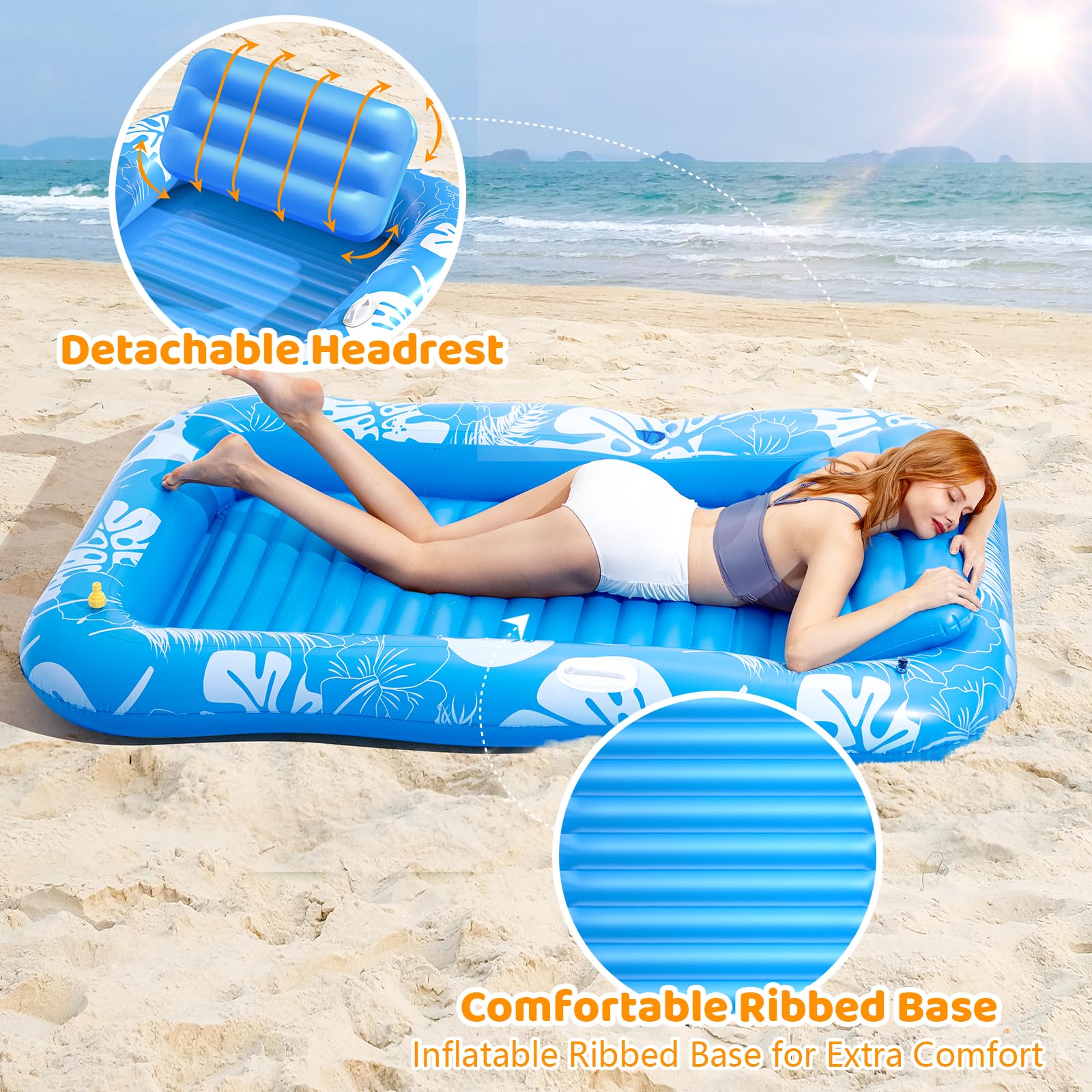 Voice-tank almohada desmontable ofreciendo soporte cervical y mayor confort