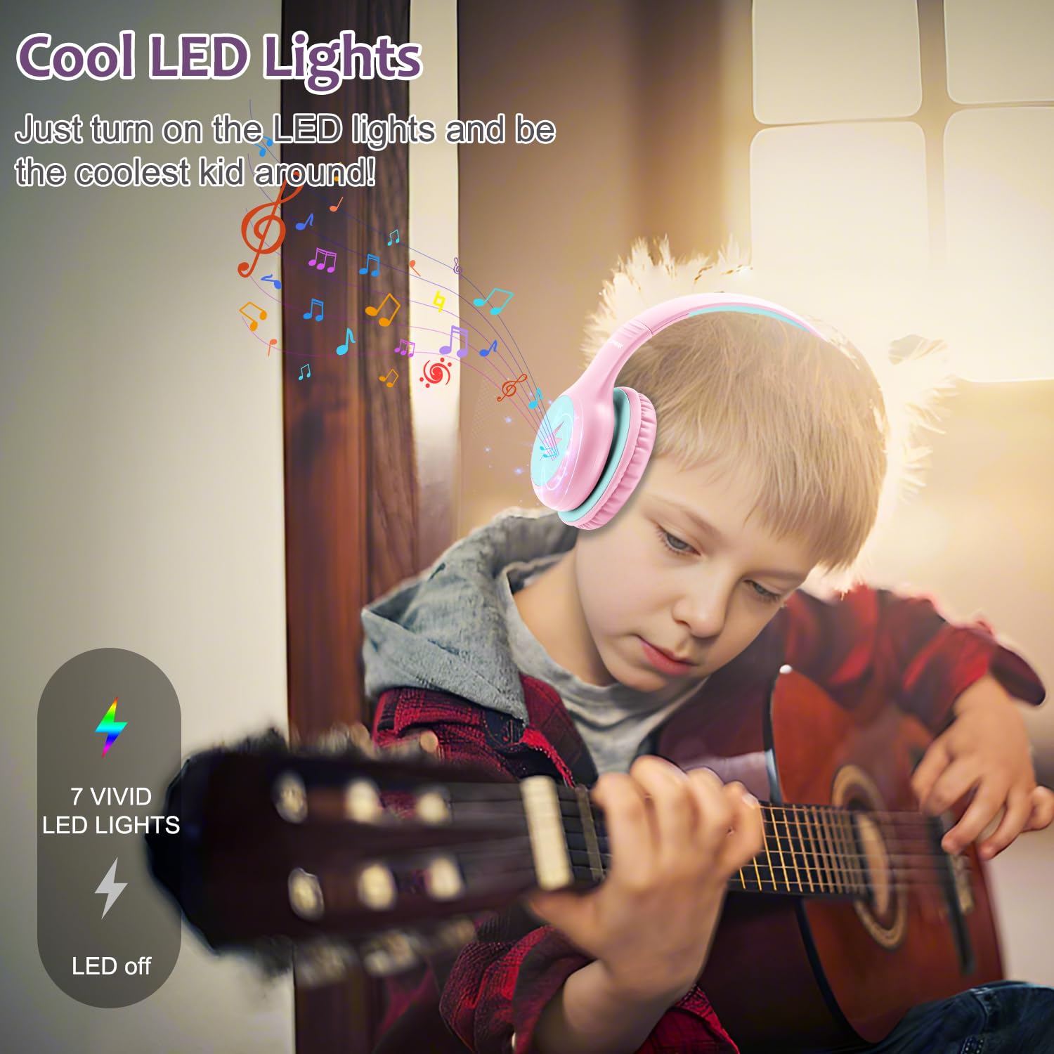 Voopwink auriculares plegados listos para viaje y almacenamiento compacto