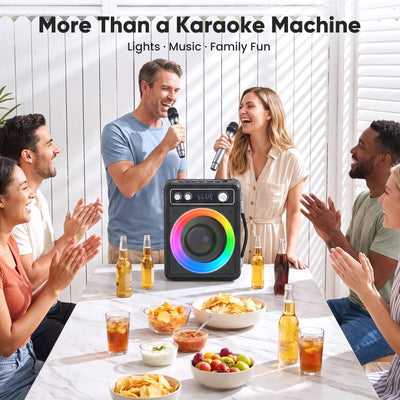 VOSOCO two wireless microphones included for duet convenience benefit