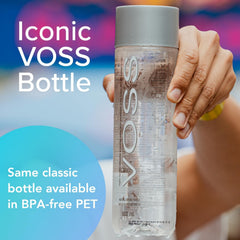 VOSS detalle del tapón y cuello facilitan relleno e infusiones