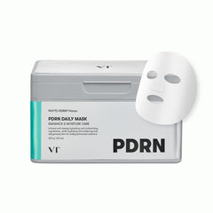 VT COSMETICS vista frontal del envase con 30 mascarillas, comodidad diaria