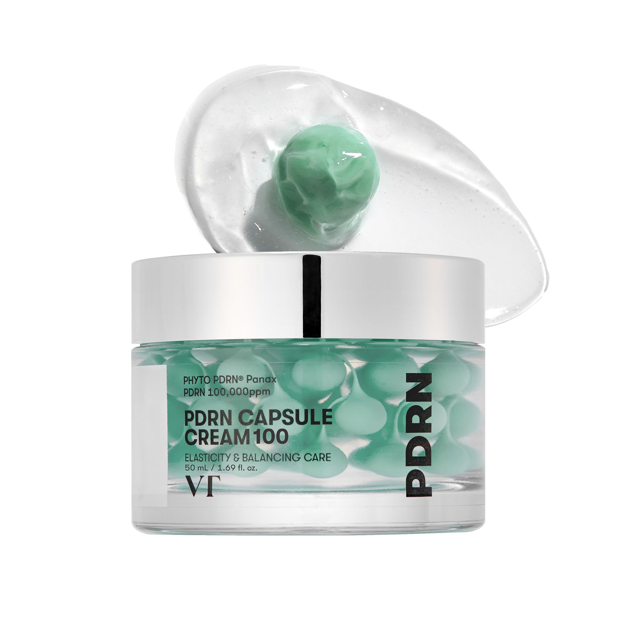 VT COSMETICS frasco frontal mostrando diseño y tamaño práctico
