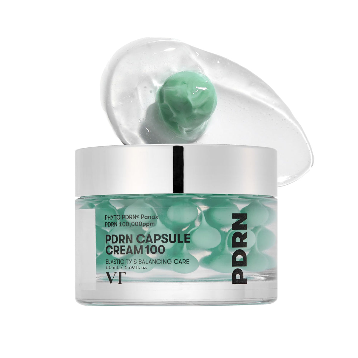 VT COSMETICS frasco frontal mostrando diseño y tamaño práctico