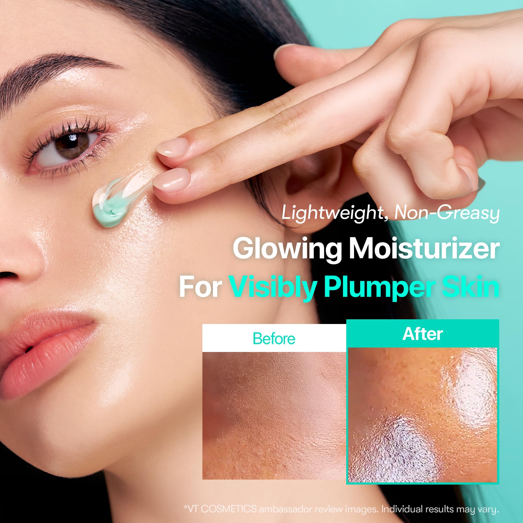 VT COSMETICS textura en gel ligera que aporta hidratación rápida
