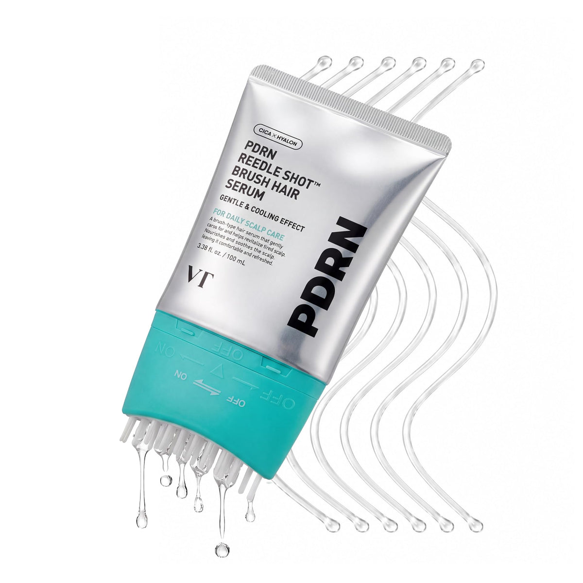 VT COSMETICS frasco frontal mostrando diseño y beneficio refrescante