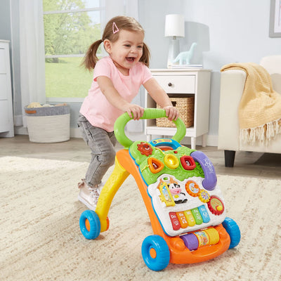 VTech label and two-speed controls close-up for adjustable resistance