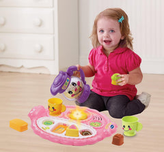 VTech detalle de textura de la jarra y piezas para toque seguro