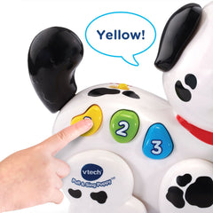 VTech detalle de textura y patas, acabado seguro para manos pequeñas