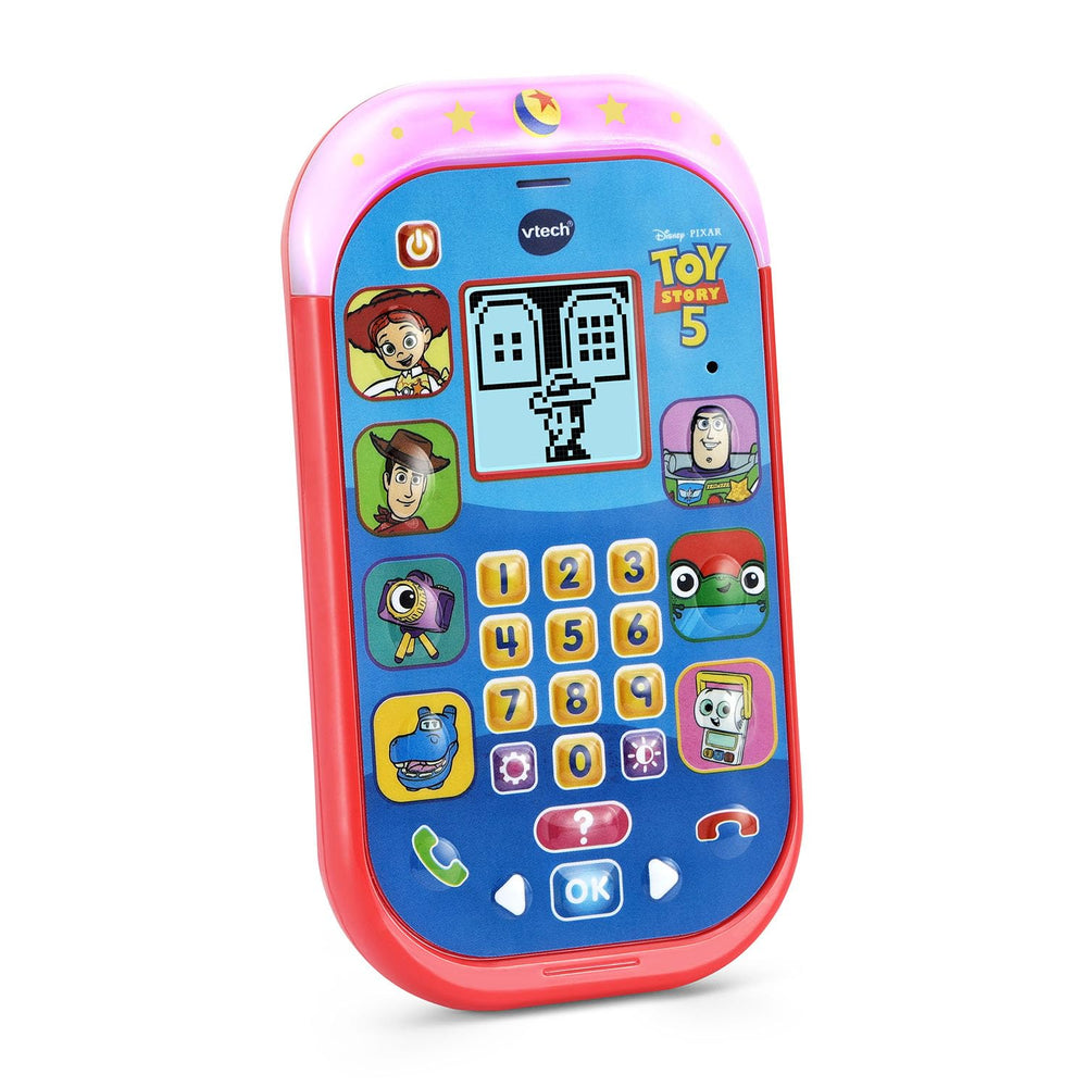 VTech primer plano de botones numéricos que mejora el aprendizaje numérico