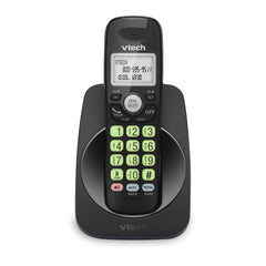 VTech frontal del teléfono mostrando diseño y beneficio de manejo sencillo