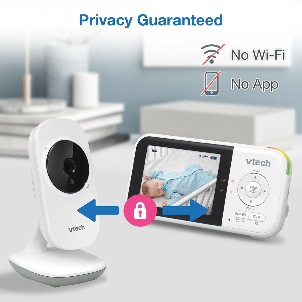 VTech VM819 sensor de temperatura en la habitación para alertas de confort
