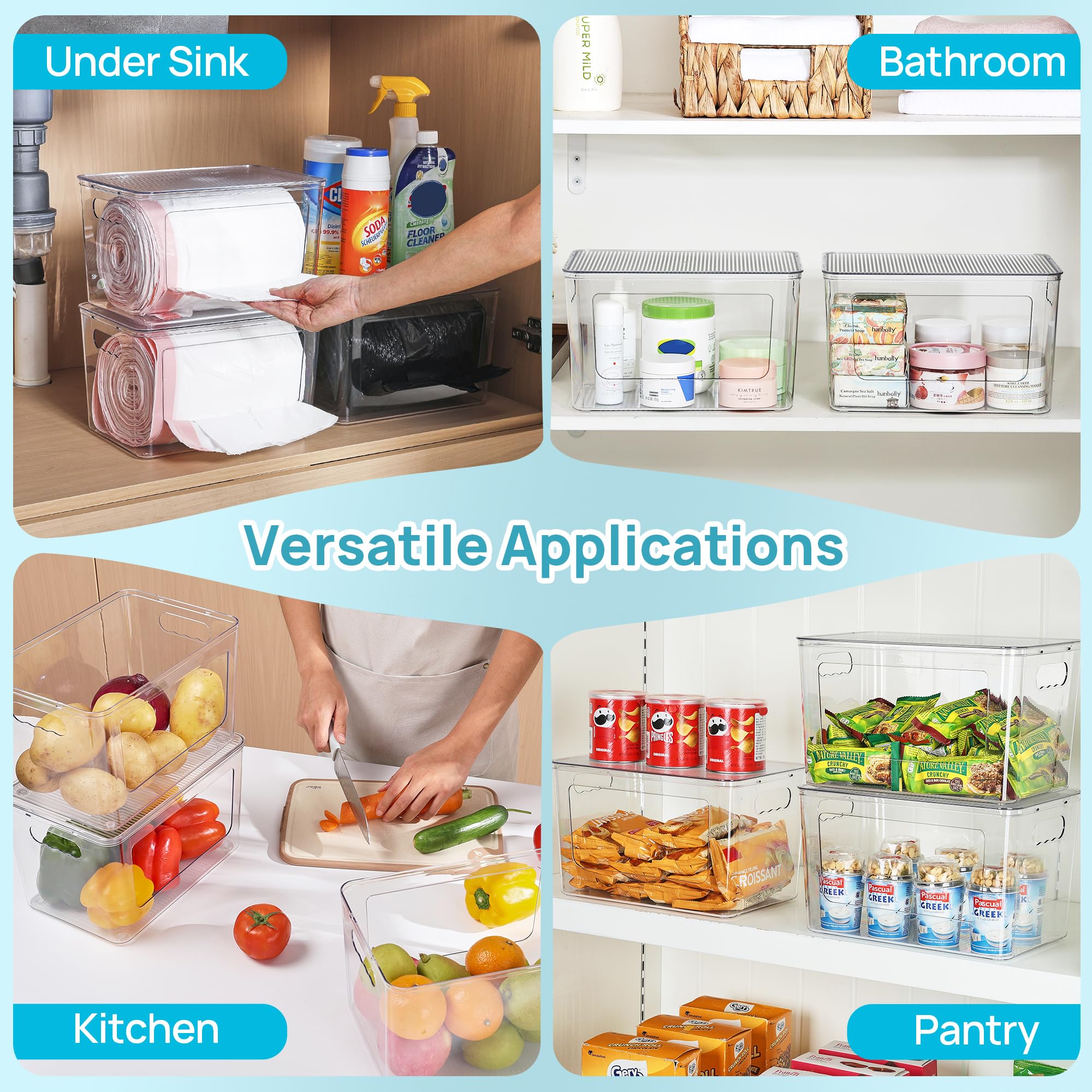 Vtopmart dispensador en cocina organizada aportando orden