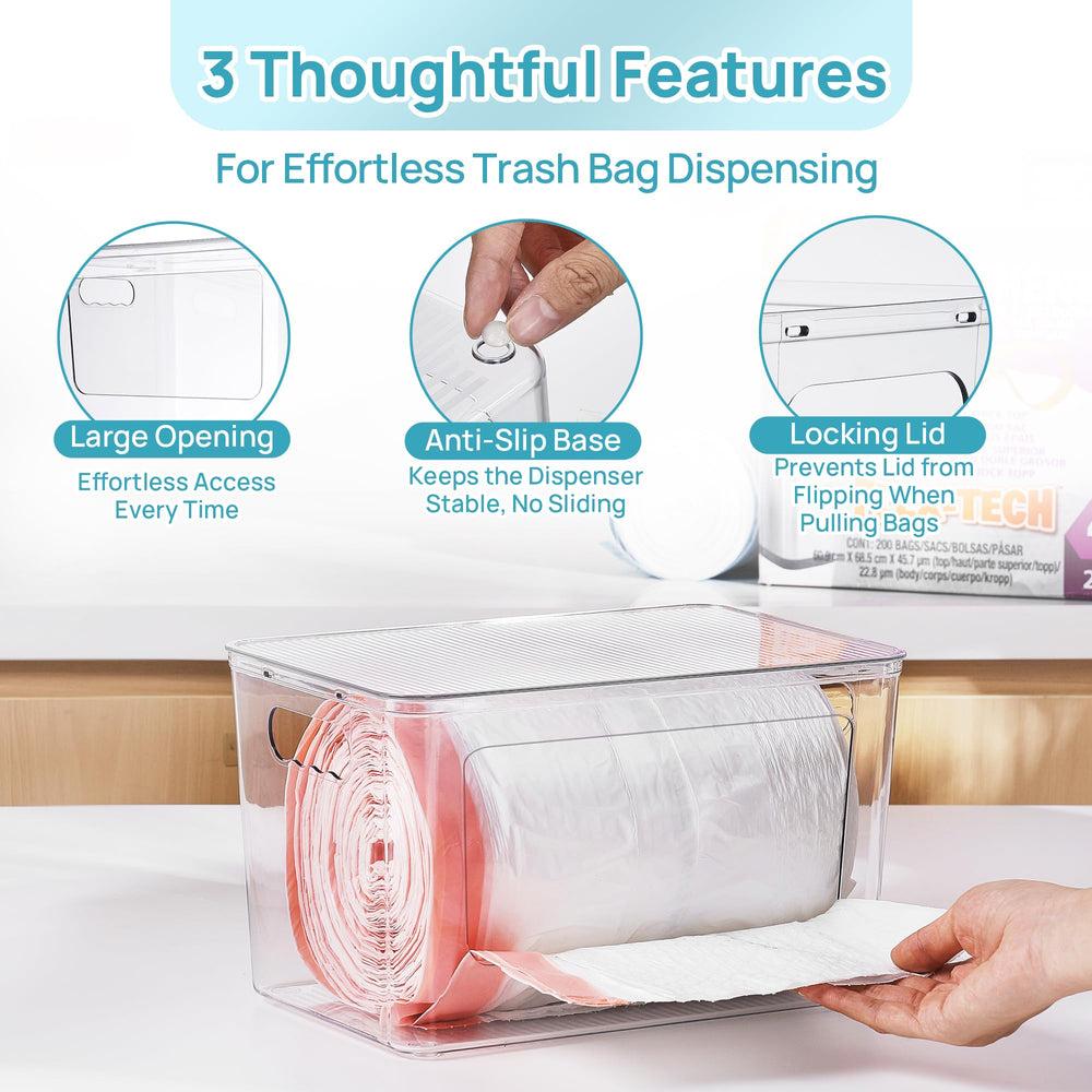 Vtopmart primer plano del material PET duradero que mantiene limpieza