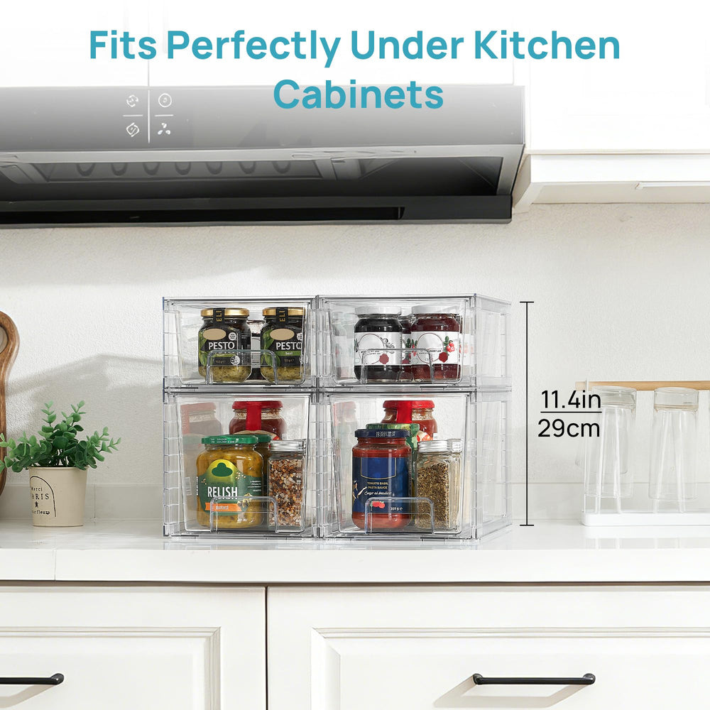 Vtopmart drawers under sink organizing toiletries and maximizing space