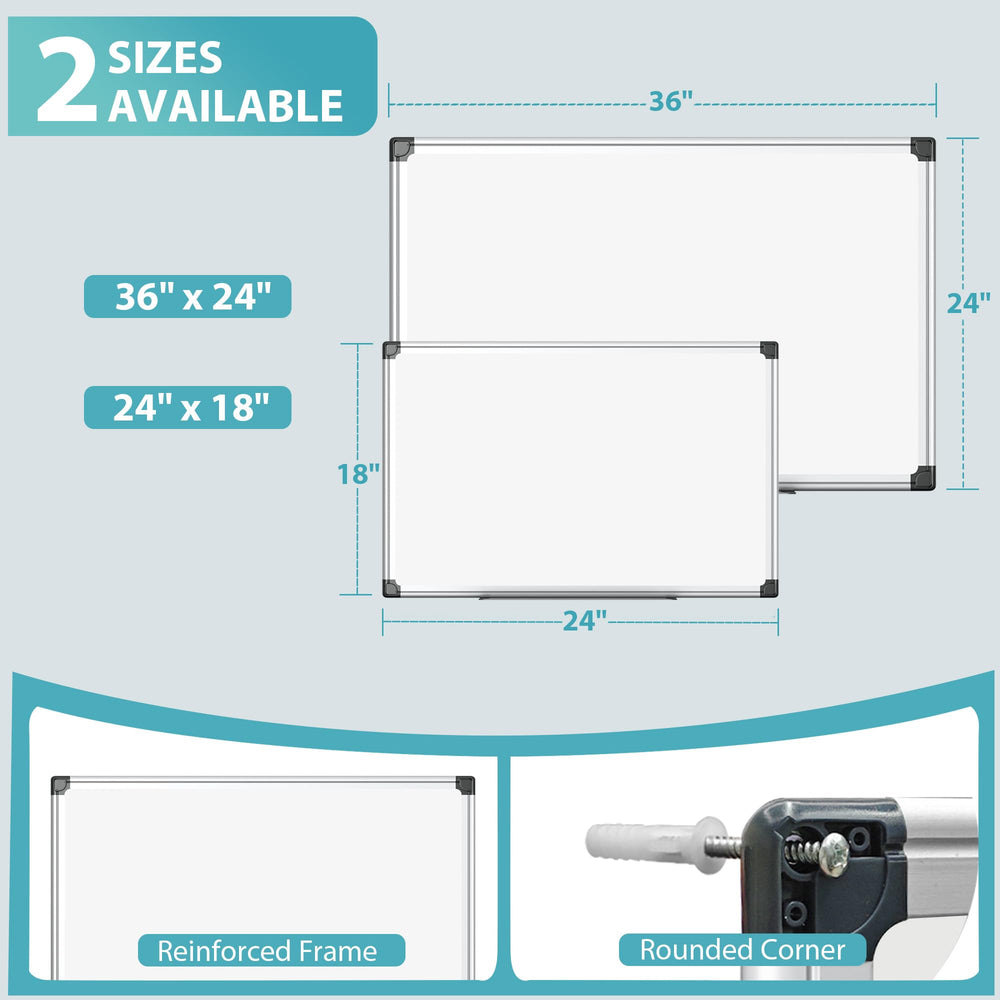 VUSIGN corner detail highlighting aluminum frame and ABS corner protection benefit