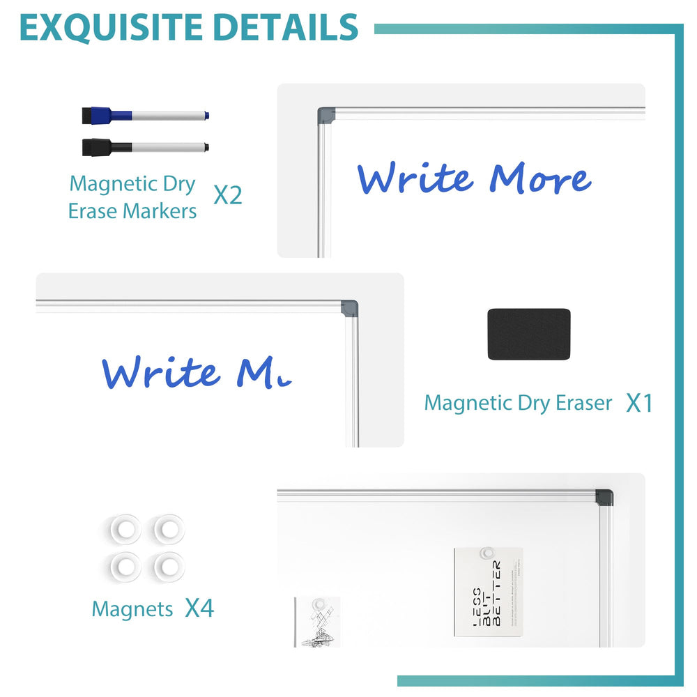 VUSIGN mounted in a home office showing easy vertical or horizontal installation benefit