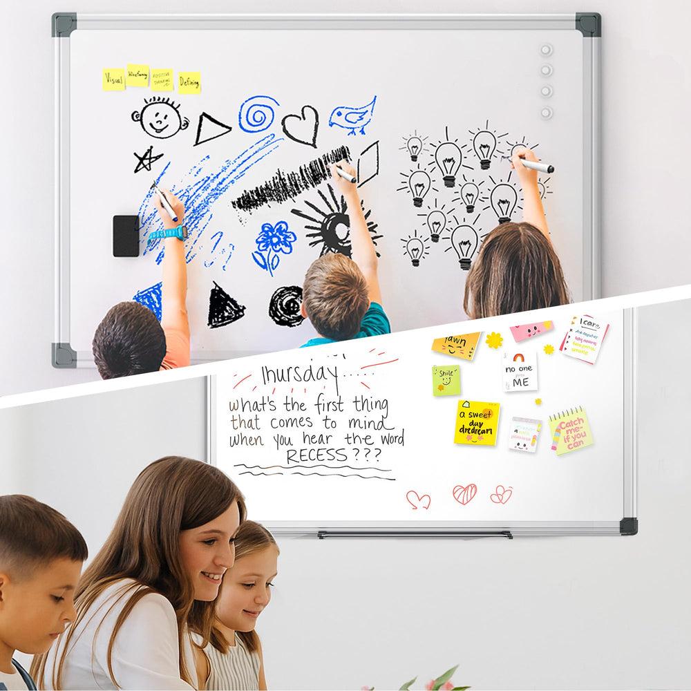 VUSIGN holding magnets and notes to illustrate strong magnetic display benefit