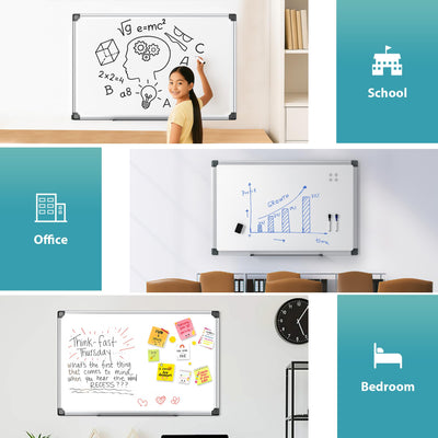 VUSIGN next to a door showing scale for size planning and placement benefit