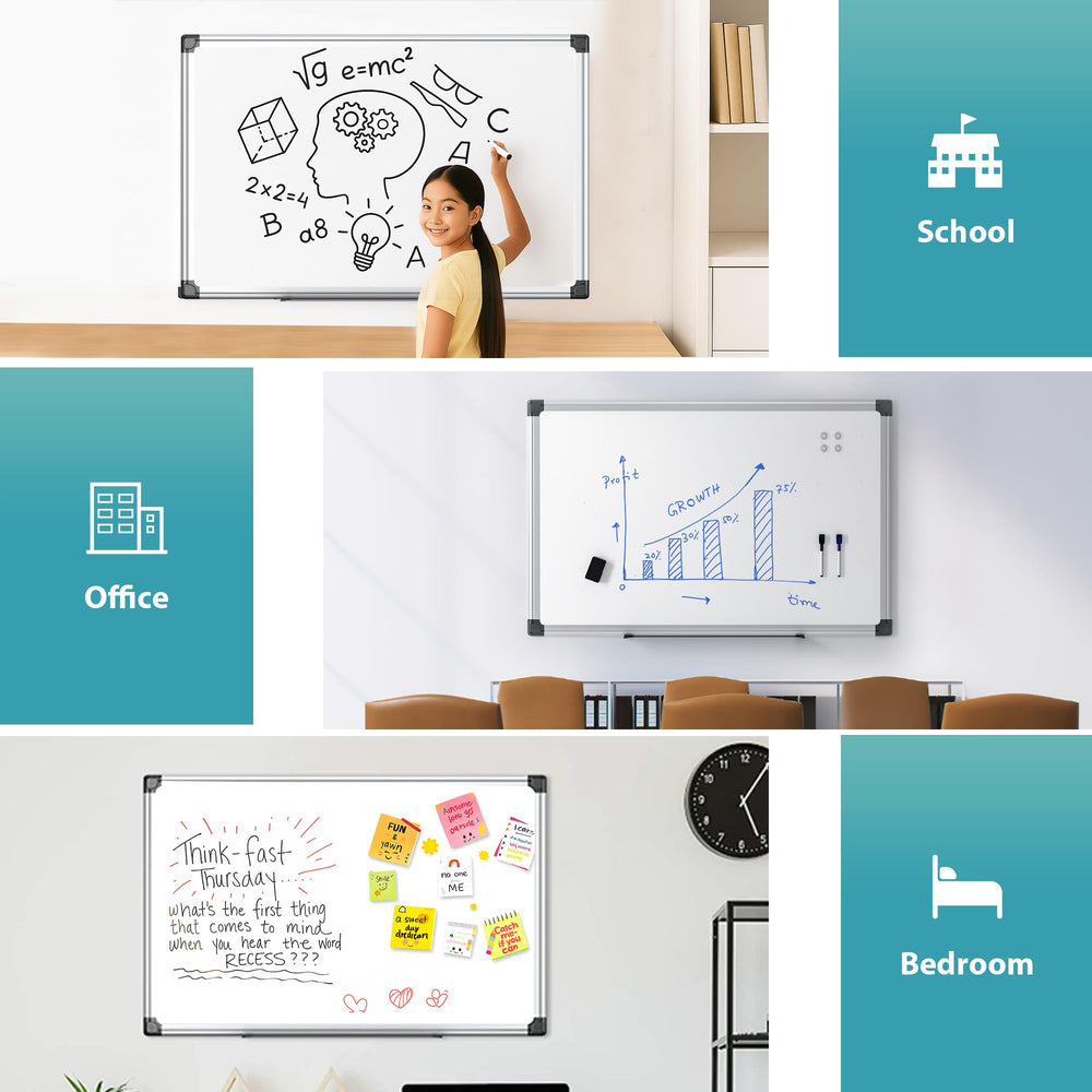 VUSIGN next to a door showing scale for size planning and placement benefit
