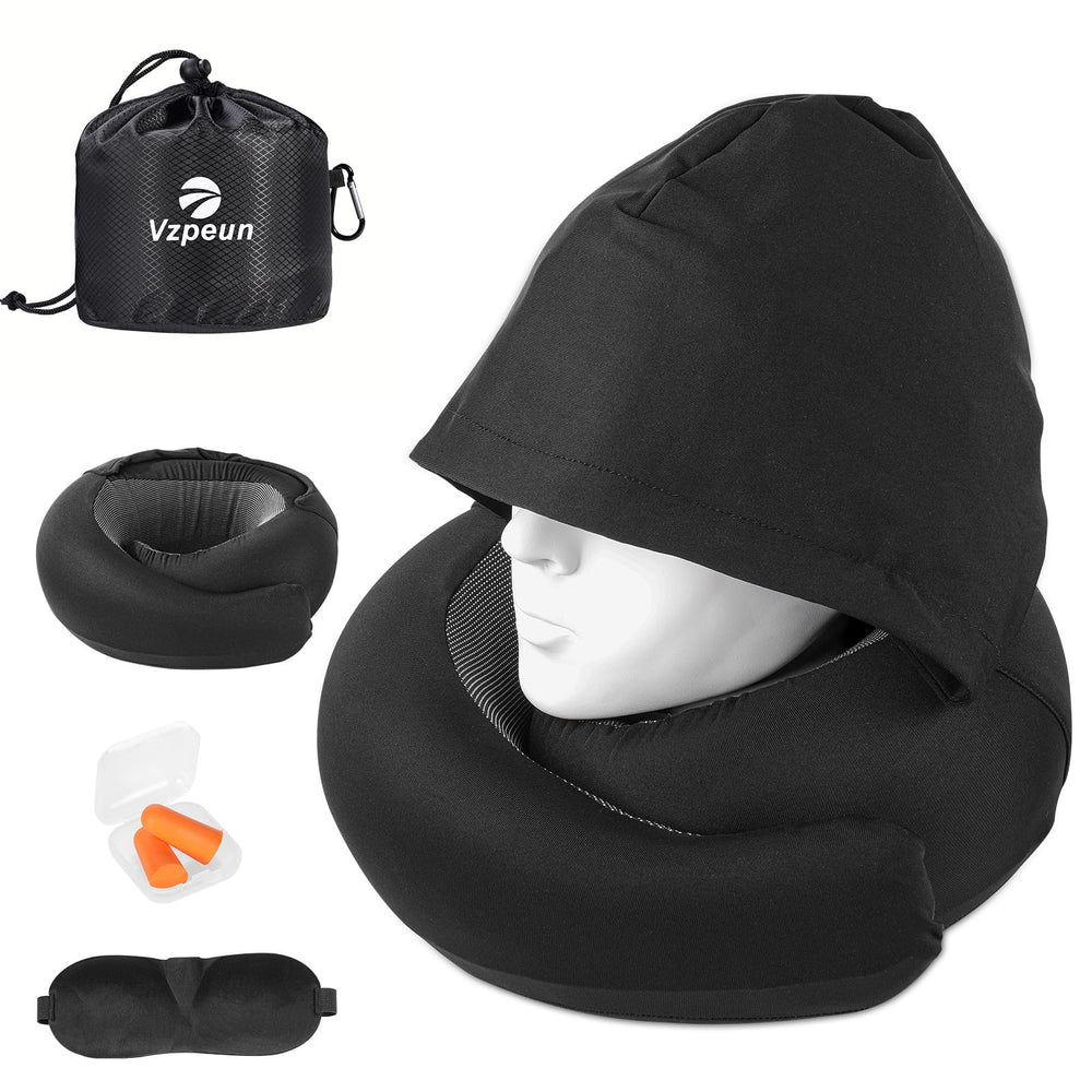 Vzpeun almohada frontal mostrando forma envolvente para soporte estable