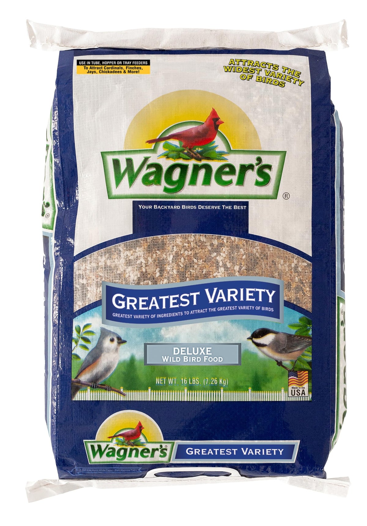 Wagner's front bag view showing 16‑pound packaging and product branding for easy purchase