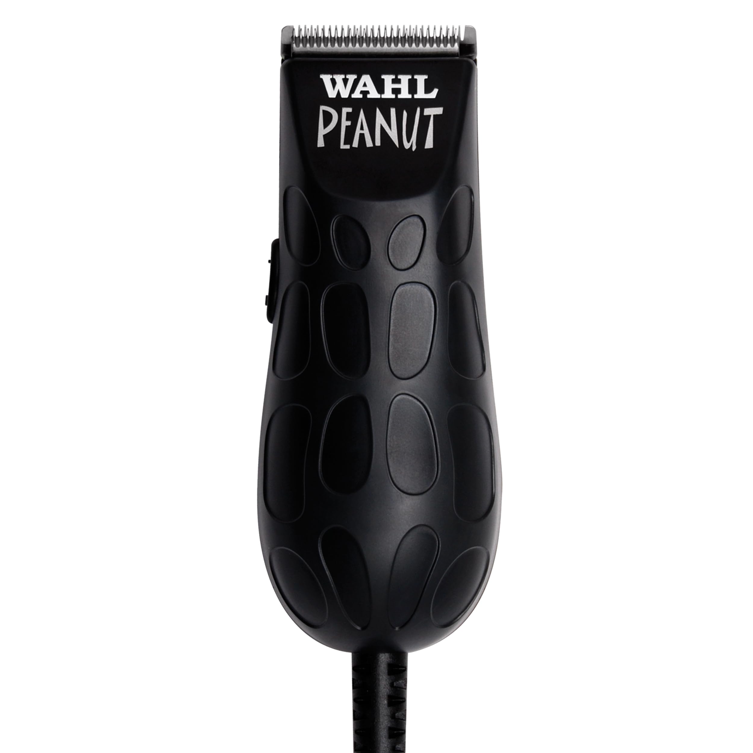 Wahl Professional Black Peanut trimmer frontal mostrando diseño compacto y control