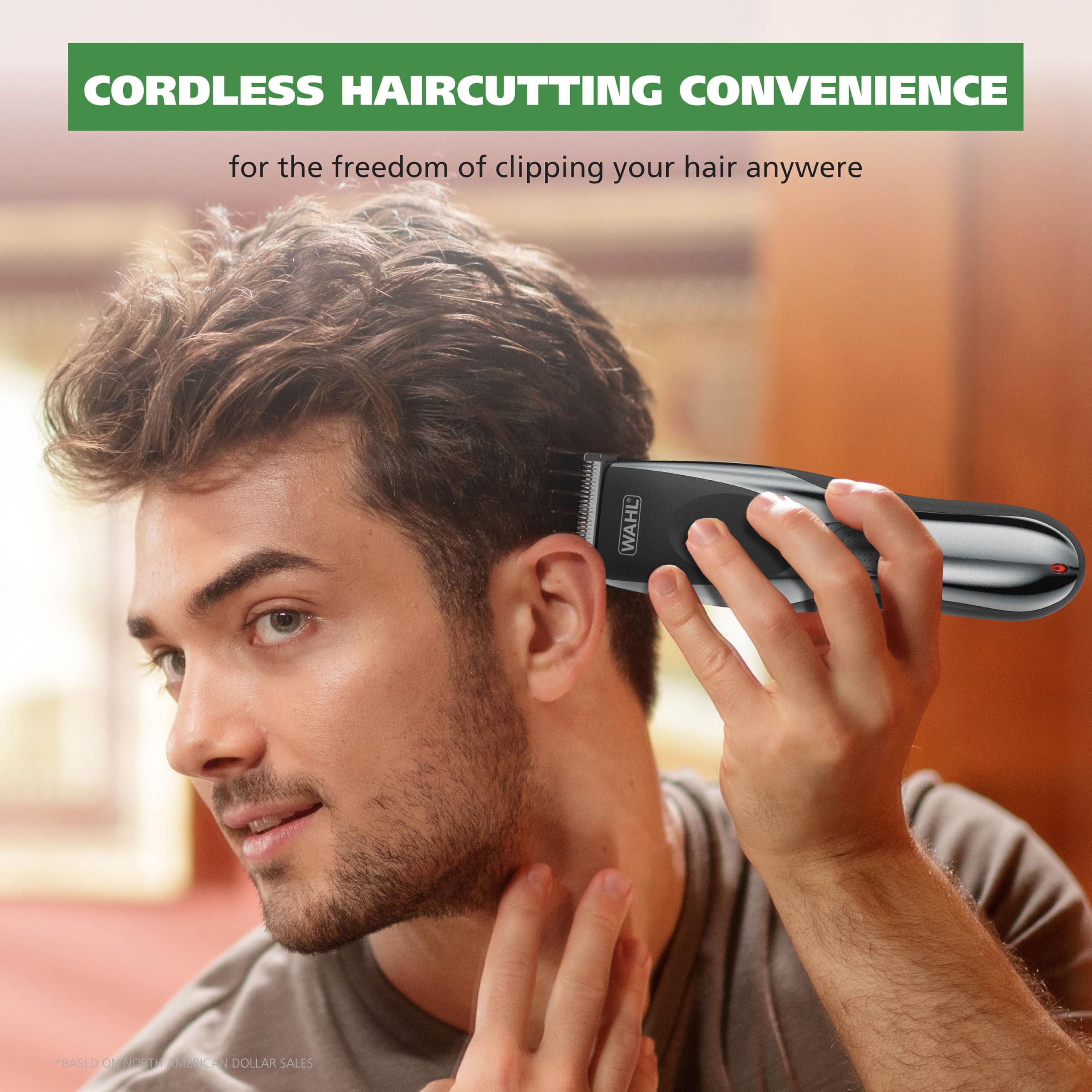 Wahl Clipper detalle de cuchillas de acero inoxidable, beneficio: filo duradero