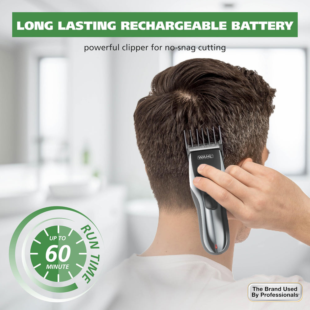 Wahl Clipper estuche rígido abierto con accesorios, beneficio: transporte seguro