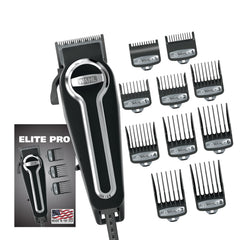 Wahl frontal de la máquina mostrando diseño robusto y control ergonómico