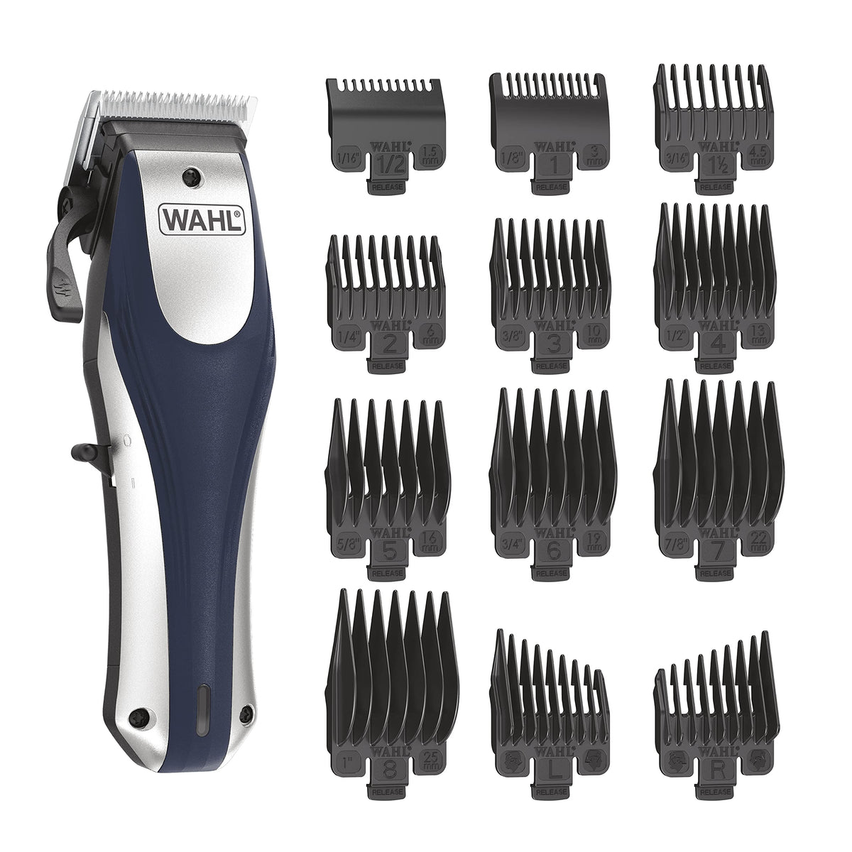 Wahl Lithium Ion Pro front packaging showing kit and benefits
