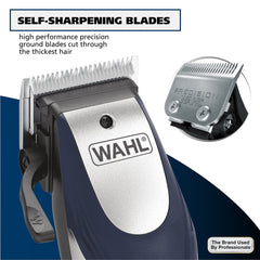 Wahl array of 12 snap-n-lock guards showing length options