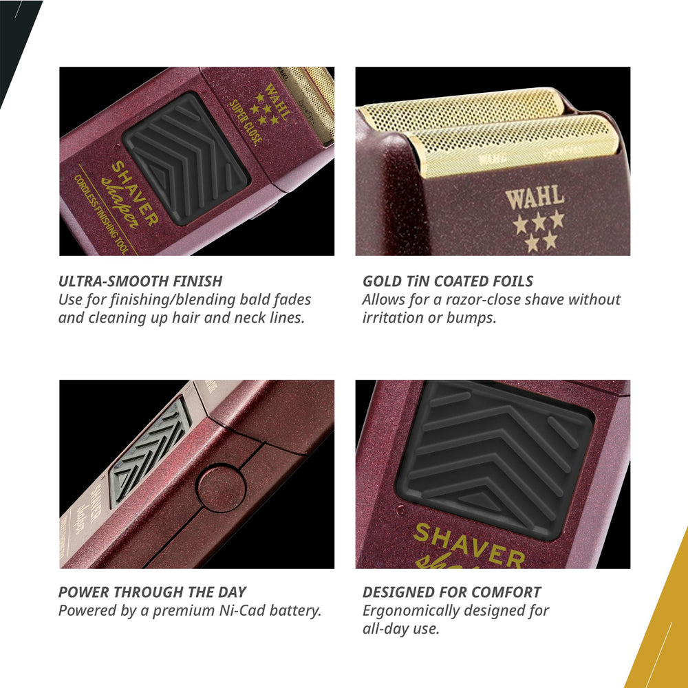 Wahl Professional accesorios incluidos: protector, cepillo y cargador para mantenimiento fácil