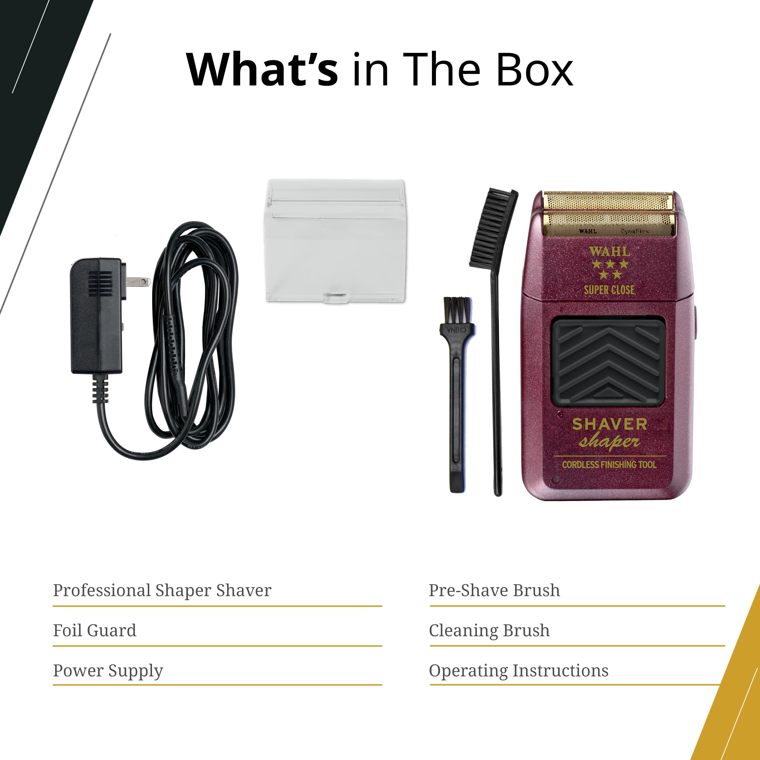 Wahl Professional detalle del cuerpo y botones que facilita el agarre y el control