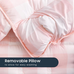 Wake In Cloud almohada removible, soporte adaptable