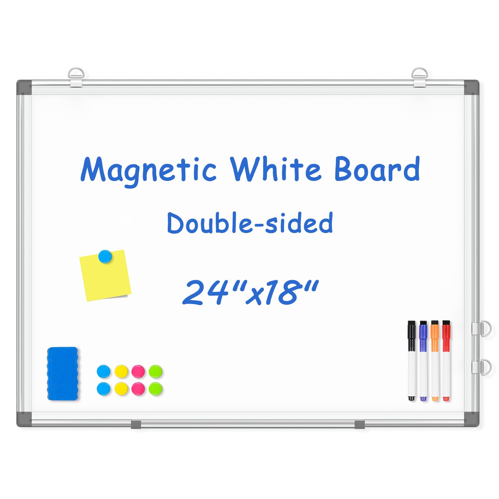 WALGLASS pizarra frontal 24x18 mostrando superficie lista para escribir