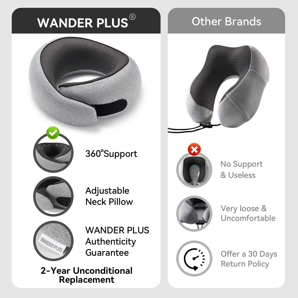 WANDER+ bolsa compacta con mosquetón para transporte fácil