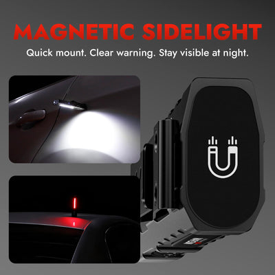 WARSUN T9PRO in use under car hood offering focused inspection light