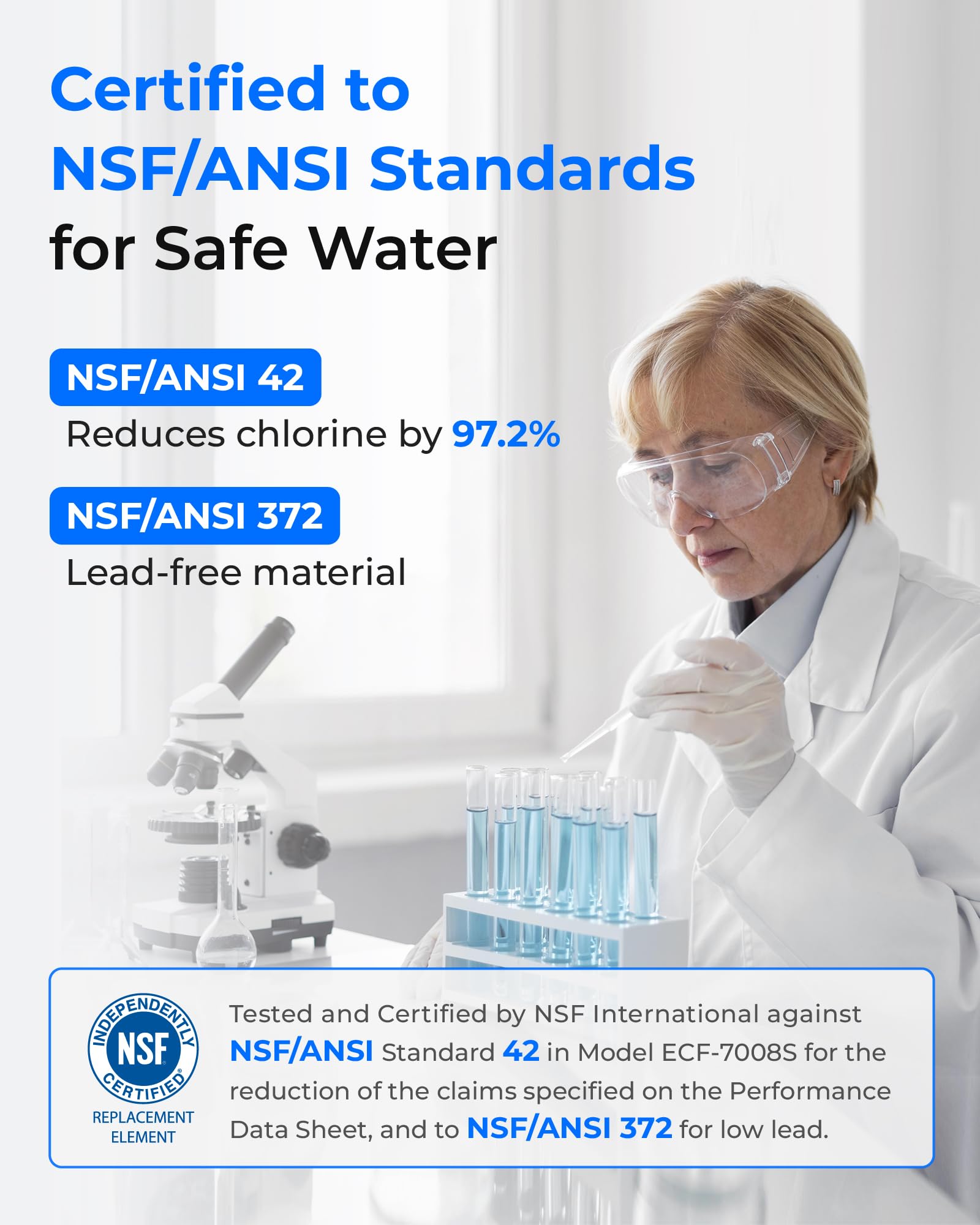 Waterdrop cartridge installed on faucet delivering filtered water for everyday convenience