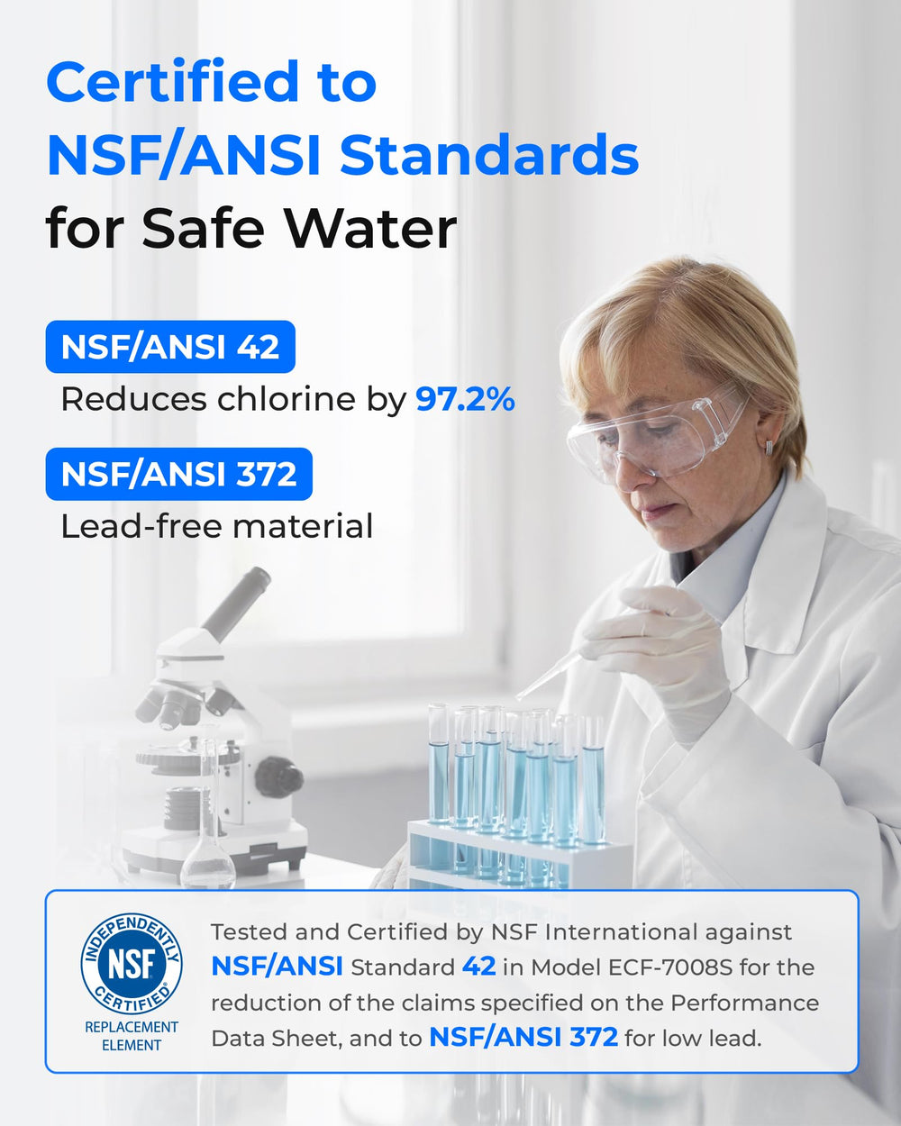 Waterdrop cartridge installed on faucet delivering filtered water for everyday convenience