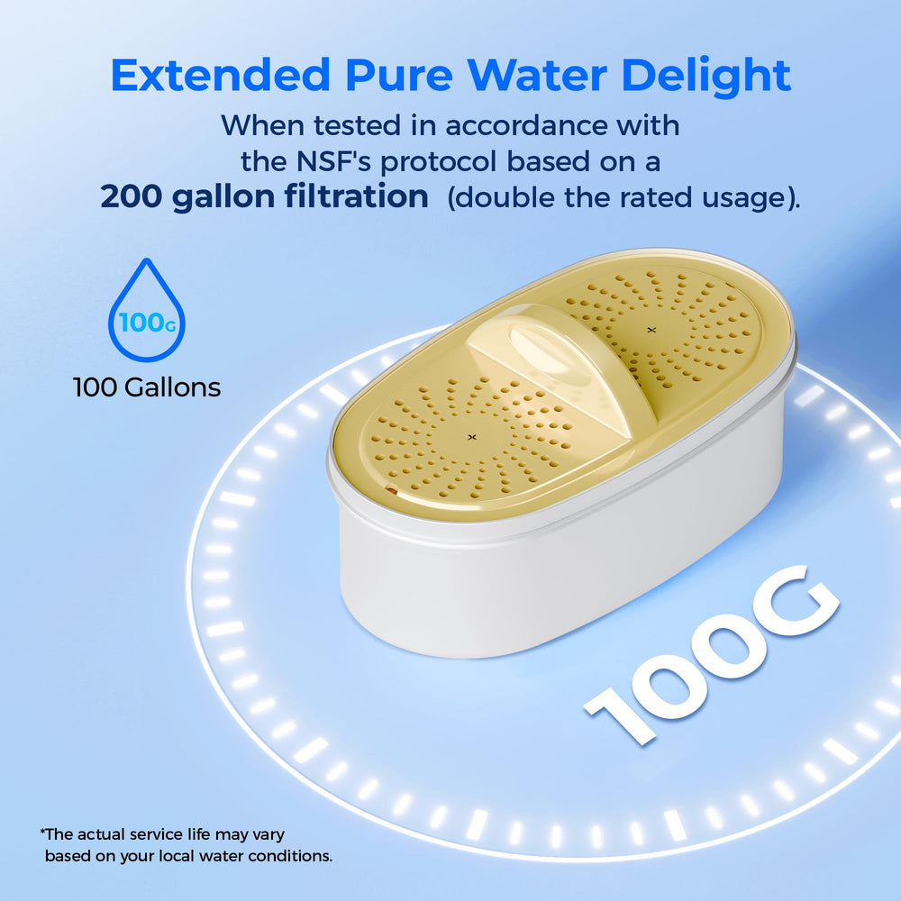 Waterdrop PF01A-P empaque múltiple ideal para recambios domésticos