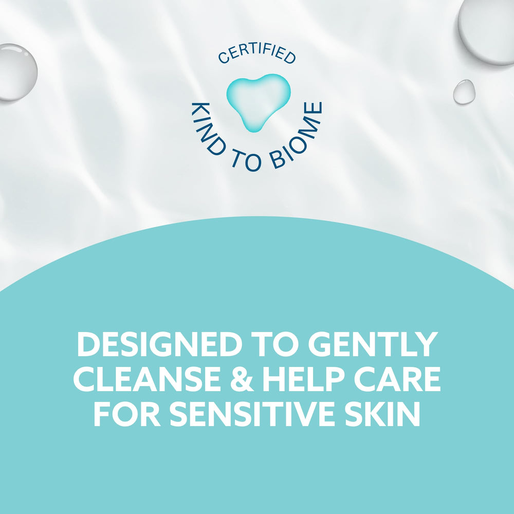 WaterWipes etiqueta con ingredientes mínimos resaltando pureza y pH neutro